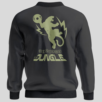 The History of Jungle Bomber Jacket (Black & Green)