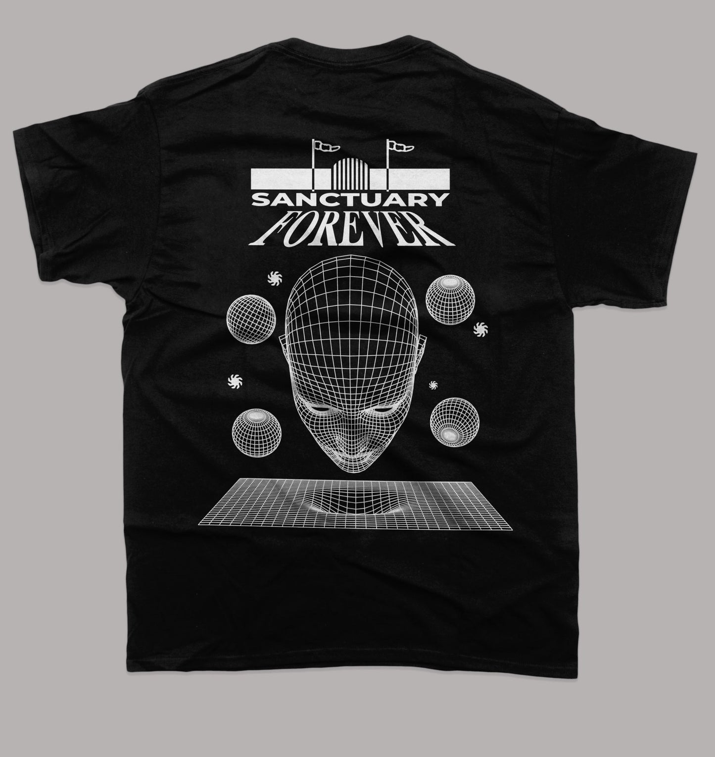 SANCTUARY FOREVER BLACK T-SHIRT 0001