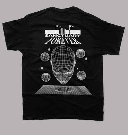 SANCTUARY FOREVER BLACK T-SHIRT 0001