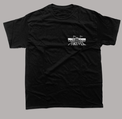 SANCTUARY FOREVER BLACK T-SHIRT 0001