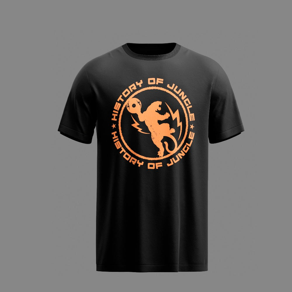 The History of Jungle Circle T-Shirt (Orange)