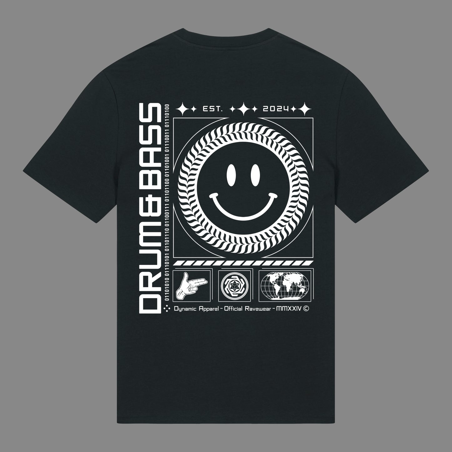 Drum & Bass T-Shirt (Black)