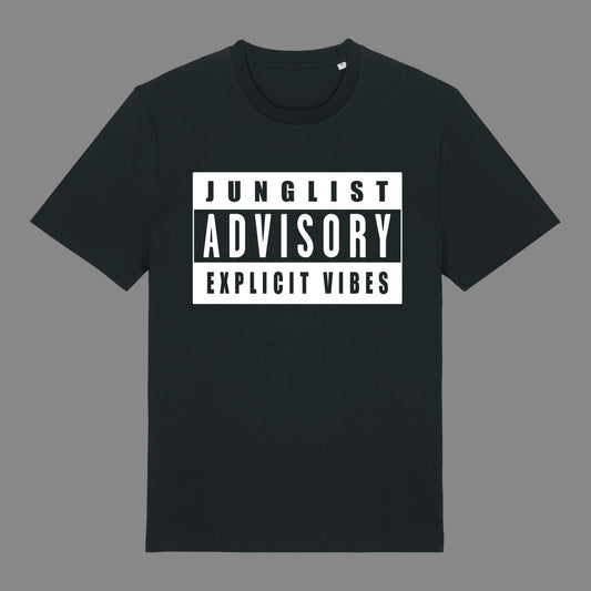 Junglist Advisory T-Shirt (Black)