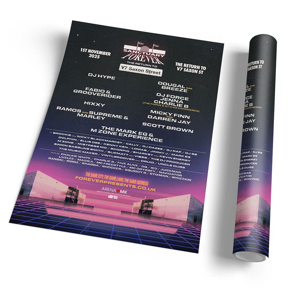 SANCTUARY FOREVER 2025 POSTER