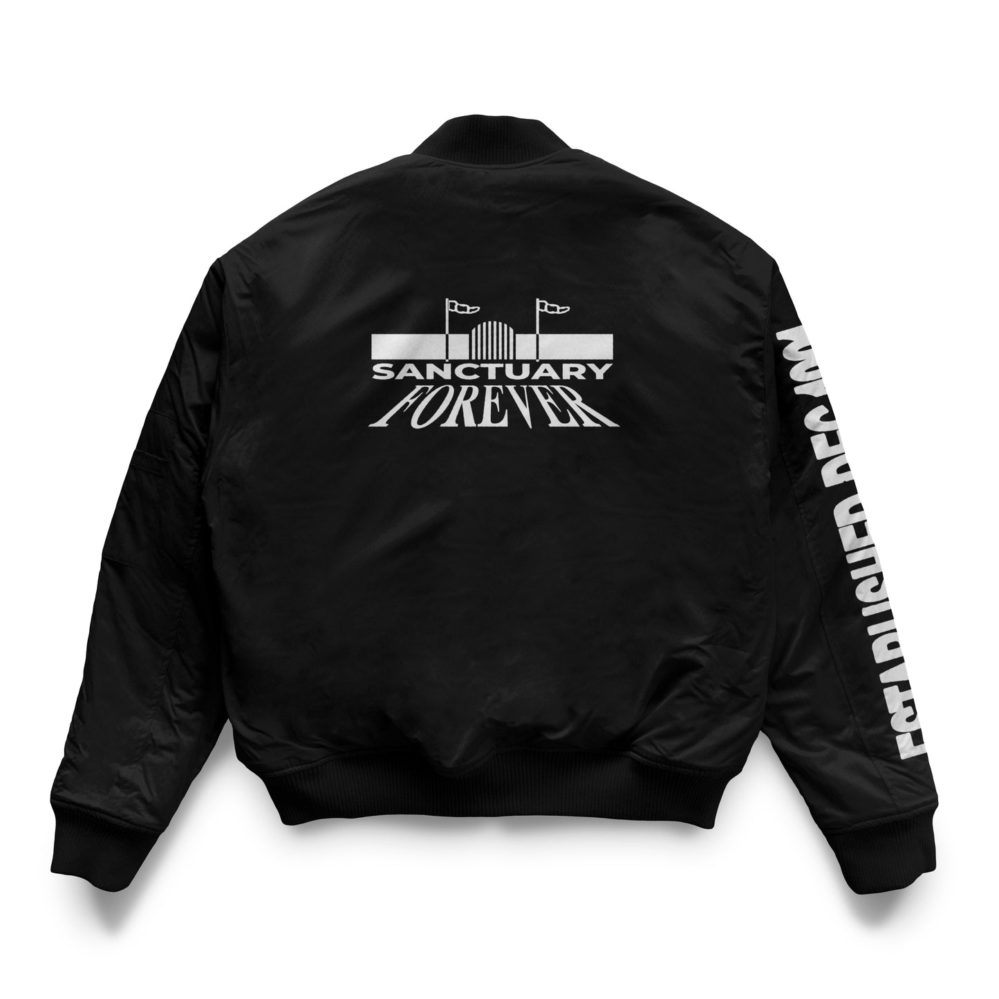 SANCTUARY FOREVER EST 1991 LIMTIED EDITION BOMBER JACKET 0019